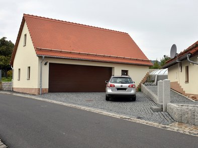 Neubau Garage und Hofeinfahrt